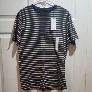 Good Fellow Casual Striped T-Shirt for Men